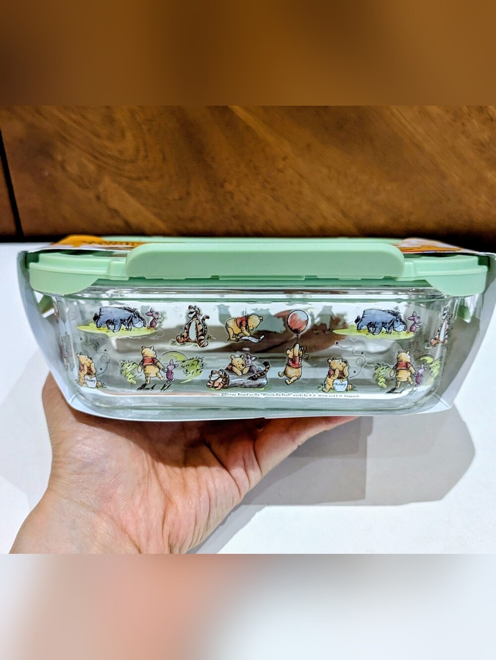 New Winnie the Pooh Glass Food Storage Containers